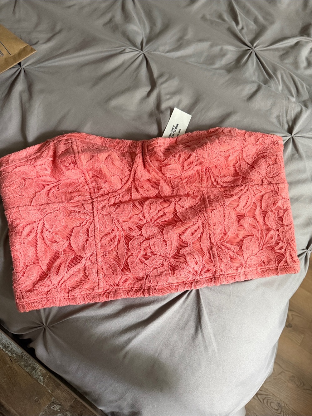 Strapless Cropped Tube Top NWT